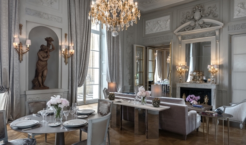 Hotel de Crillon, A Rosewood Hotel - Salon Marie Antionette - Book on ClassicTravel.com