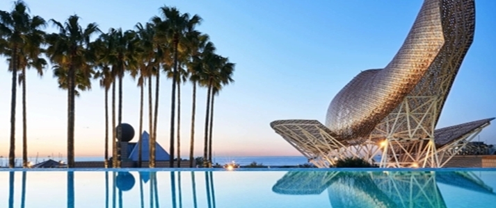 Hotel Arts Barcelona - Infinity Pool - Book on ClassicTravel.com