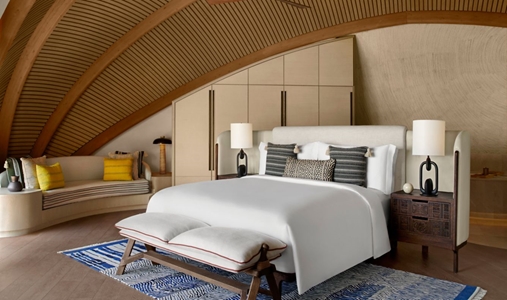 Nujuma, a Ritz-Carlton Reserve - Two Bedroom Villa Master Bedroom - Book on ClassicTravel.com