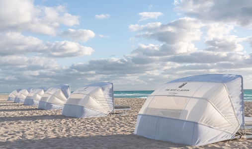 The Ritz-Carlton, South Beach - Beach Beds - Book on ClassicTravel.com