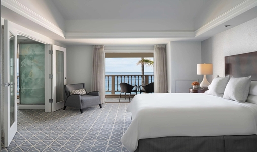 The Ritz-Carlton, Laguna Niguel - Ocean View Executive Suite Bedroom - Book on ClassicTravel.com