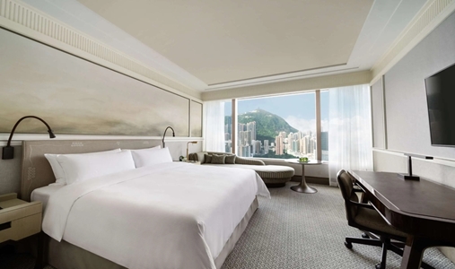 Island Shangri-La, Hong Kong - Horizon Peak View King - Book on ClassicTravel.com