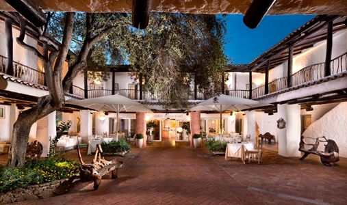 Cervo Hotel, Costa Smeralda Resort - Patio - Book on ClassicTravel.com