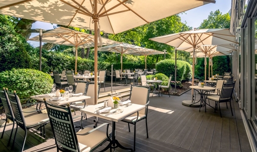 Sheraton Grand Salzburg - Terrace in summer - Book on ClassicTravel.com