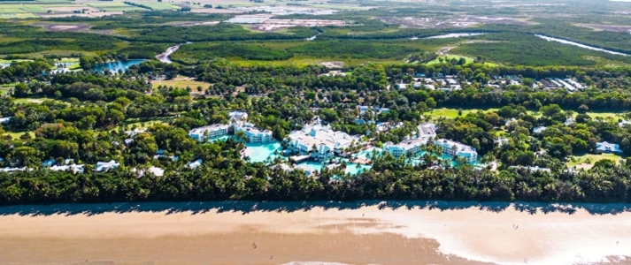 Sheraton Grand Mirage Resort Port Douglas - Aerial View - Book on ClassicTravel.com