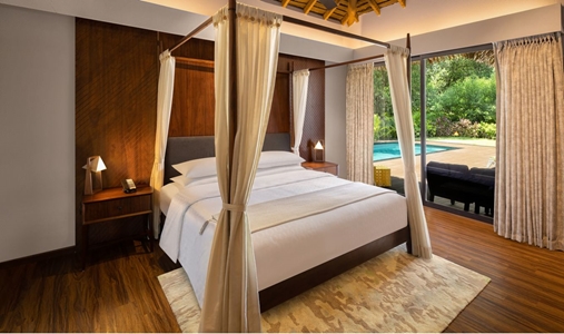 Sheraton Grand Chennai Resort and Spa - Amara Grand Villa Bedroom- Book on ClassicTravel.com