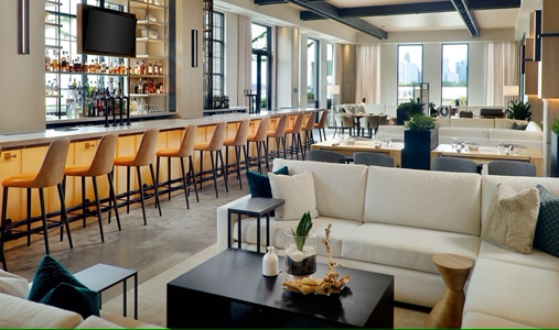 Bellyard, West Midtown Atlanta, a Tribute Portfolio Hotel - Drawbar Bar Area - Book on ClassicTravel.com