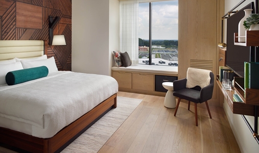 Bellyard, West Midtown Atlanta, a Tribute Portfolio Hotel - King Deluxe Guest Room - Book on ClassicTravel.com