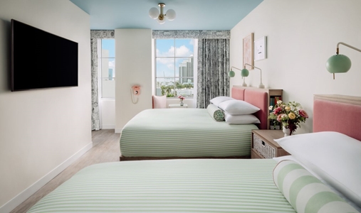 the goodtime hotel Miami Beach a Tribute Portfolio Hotel - Double Bed Room - Book on ClassicTravel.com