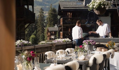 The Lodge Verbier - Terrace - Book on ClassicTravel.com