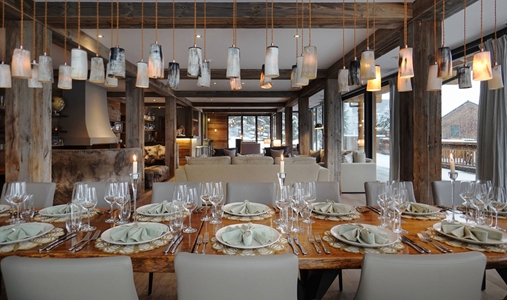 The Lodge Verbier - The Lodge Dining- Book on ClassicTravel.com