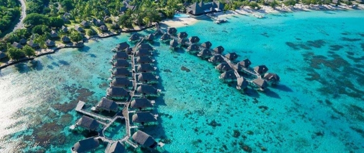 Sofitel Kia Ora Moorea Beach Resort - Aerial View - Book on ClassicTravel.com