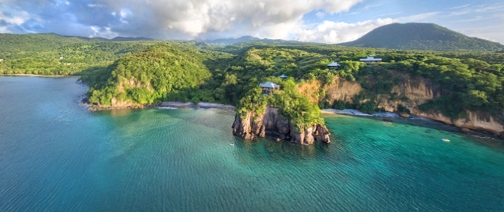 Secret Bay - Aerial View - Book on ClassicTravel.com