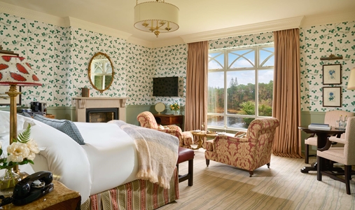 Ballynahinch Castle - Luxury Bedroom - Book on ClassicTravel.com