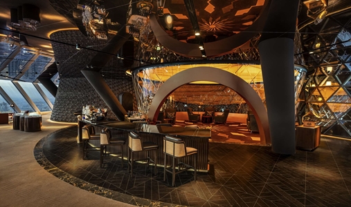 Raffles Doha - Acoustic Penthouse Bar - Book on ClassicTravel.com