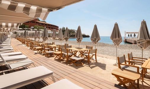 Monte Carlo Beach Hotel - Cabanas - Book on ClassicTravel.com