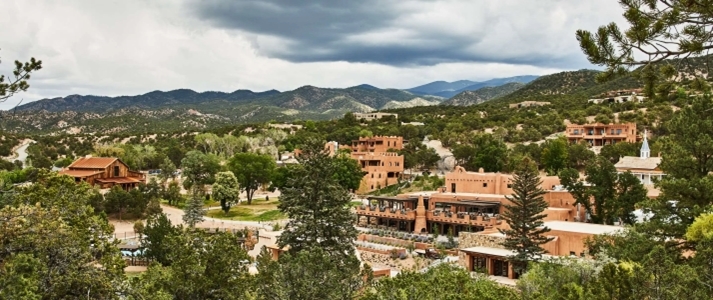 Bishop's Lodge, Auberge Resorts Collection - Aerial View - Book on ClassicTravel.com