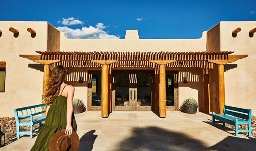 Bishop's Lodge, Auberge Resorts Collection - Entrance - Book on ClassicTravel.com