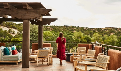 Bishop's Lodge, Auberge Resorts Collection - SkyFire Patio - Book on ClassicTravel.com