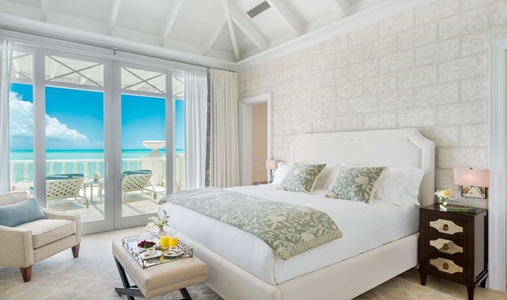 The Shore Club Turks and Caicos - Executive Penthouse Master Bedroom - Book on ClassicTravel.com