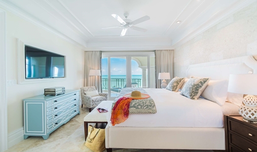 The Shore Club Turks and Caicos - Master Bedroom - Book on ClassicTravel.com