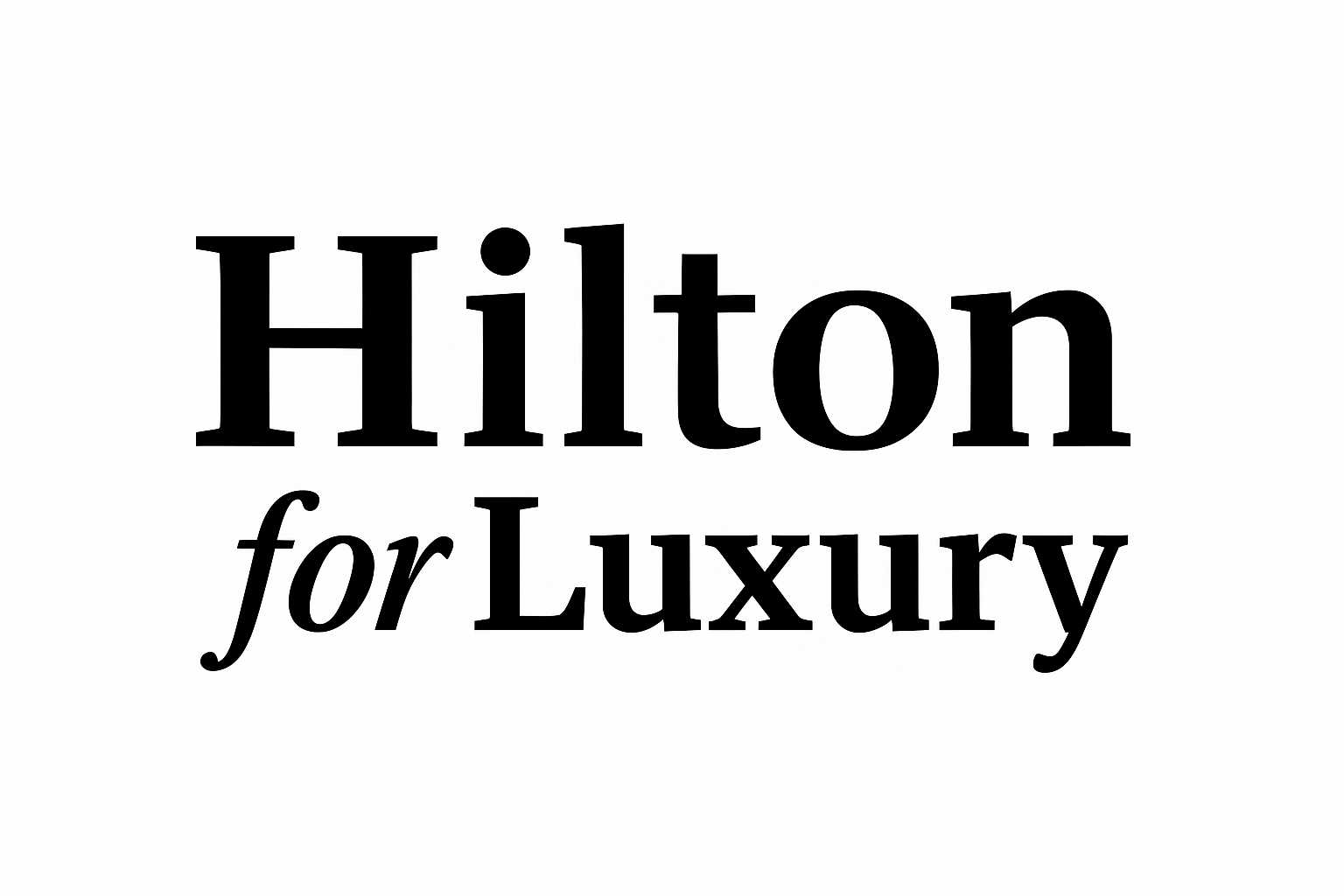 Hilton for Luxury Logo